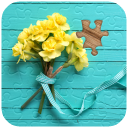 Flower Jigsaw Puzzles Icon