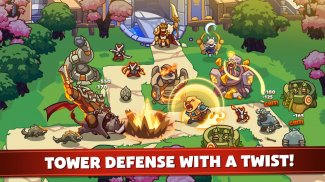 Tower Defense Crush: Empire Warriors TD screenshot 3