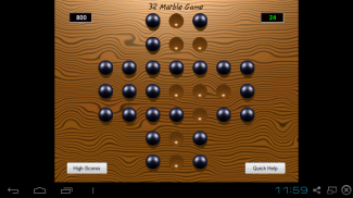 Marble Solitaire screenshot 1