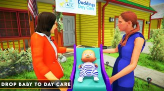 Working Mother Office Job Simulator Game:Baby Care screenshot 3