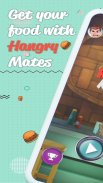 Hangry Mates - Flick Fun screenshot 1