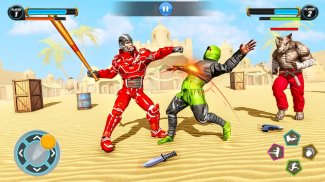 Ninja Robot Hero Street Fight screenshot 1