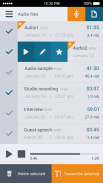 GoTranscript - Voice recorder screenshot 2