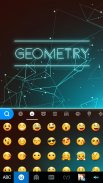 Tema Keyboard Geometry screenshot 1