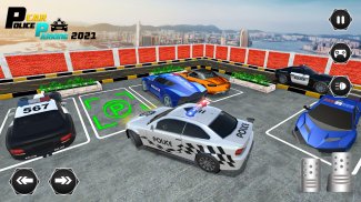 Police Car Parking Mania : Car Driving Games screenshot 0