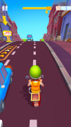 Paper Boy Race: Running game screenshot 2