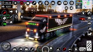 یورو حمل و نقل کامیون بازی ها screenshot 4
