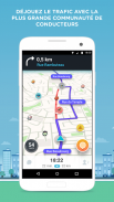 Waze - GPS, Cartes, Trafic & Navigation temps réel screenshot 0