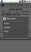Calculadora De Días screenshot 3