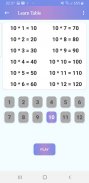 Multiplication X table game screenshot 4