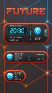 Future GO Weather Widget Theme screenshot 0