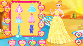 Princess Fashion Salon, Dress Up and Make-Up Game screenshot 1