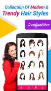 Women Hair Style Photo Editor screenshot 0