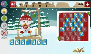 Christmas Hangman Deluxe screenshot 0