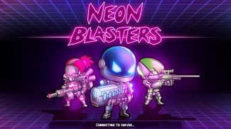 Multiplayer Neon Blasters screenshot 0