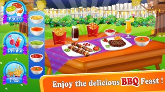 Grill BBQ Backyard Cooking Fun screenshot 1