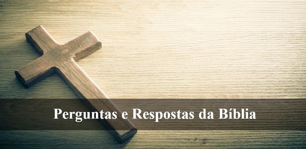 Perguntas e respostas da bíblia em power point