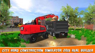 Real City Road Construction Simulator 2019 screenshot 0