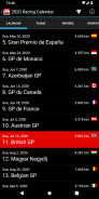 Racing Calendar 2024 + Ranking screenshot 8