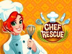 Chef Rescue - Jogo Culinário screenshot 1