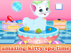 Fluffy Kitty Grooming - Kitty Care Salon screenshot 1