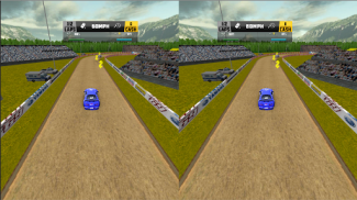 Thumb car race dirt drift VR screenshot 2