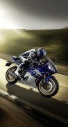 Wallpaper Yamaha YZFR6 moto screenshot 0