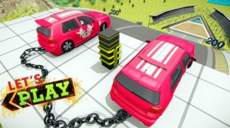 Chained Car Crash Beam Drive: Accident Simulator screenshot 0