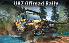 Offroad rally: driving 4x4 trucks screenshot 0