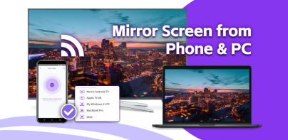 1001 TVs--Mirroring layar