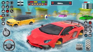 Water Car Stunt Racing 2019: juegos de acrobacias screenshot 5