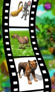 حیوانات و صداهای حیوانات برای کودکان ( زنده & ٣د ) screenshot 3