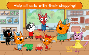 Kid-E-Cats Super Market: Trò Chơi Mua Sắm ới Mèo screenshot 6
