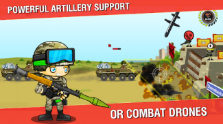 Freedom fight defense: WarZone screenshot 2