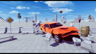 Carro Bater Demolição Derby Simulador 2018 screenshot 3