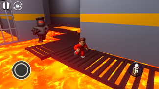 Lava Prison Escape: Obby Run screenshot 0