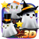 Tema Hantu Halloween 3D