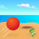 Beach Money Ball Icon