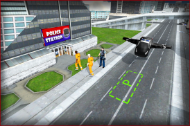 تحلق 3D سيارة الشرطة screenshot 3