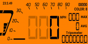 HMC Motorcycle Speedometer App screenshot 1