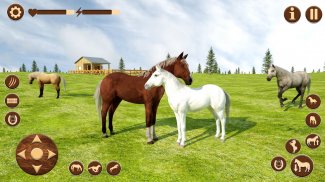 Wild Horse Riding Sim: Racing screenshot 2