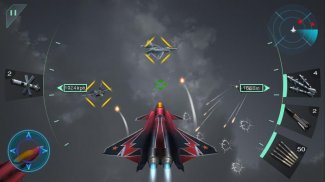 Luftkampf des Kampfjets 3D screenshot 1