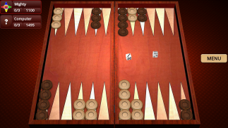 Backgammon Mighty screenshot 1
