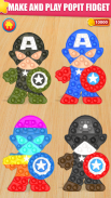 pop it 3D : Superhero Fidget screenshot 5