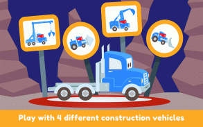 Carl the Super Truck Roadworks: Dig, Drill & Build screenshot 1