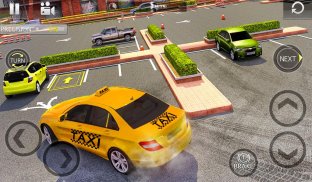 تاكسي مجنون تلة وقوف السيارات محاكي 3D screenshot 2