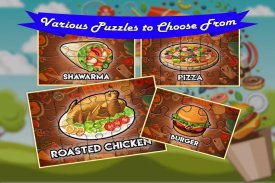 खाद्य सीखना बच्चों के आरा खेल screenshot 3