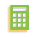 Debt Planner & Calculator with Banking Ledger Icon