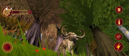 Angry WIld Bull Sim Jungle 3D screenshot 3