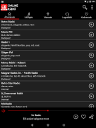 Online rádió - Magyar rádió Élő adás screenshot 20